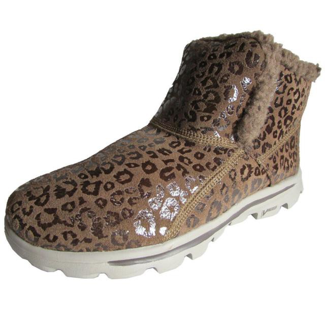 skechers go walk ankle boots