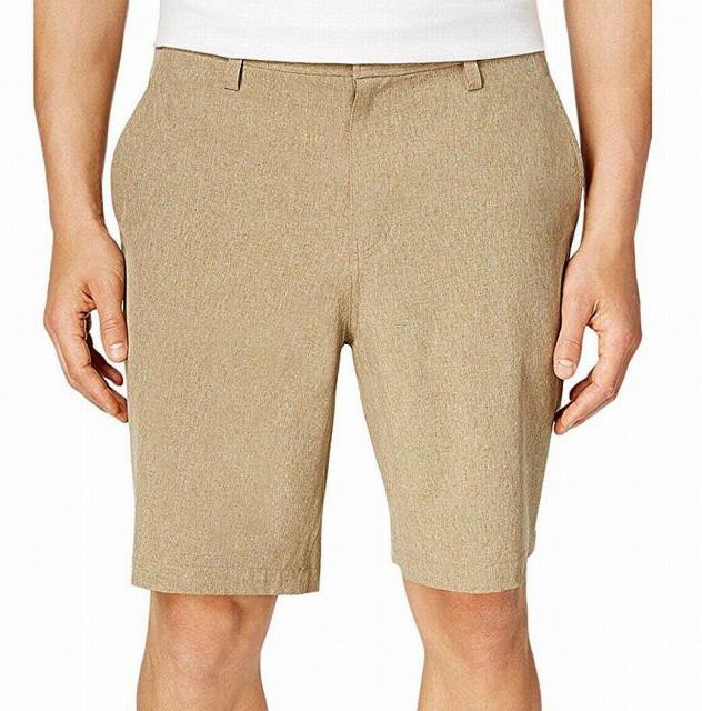 mens stretch khaki shorts