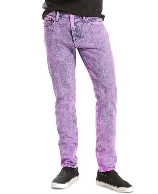 purple jeans mens levis