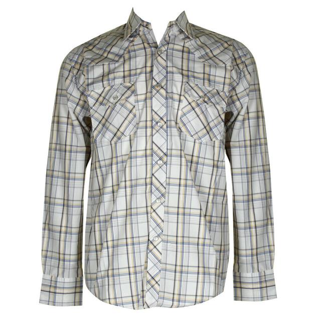 Western ウェスタン ファッション アウター Dbfl Liquid West Mens Long Sleeve Western Snap Front Plaid Shirtの通販はau Wowma ワウマ Ocストア 商品ロットナンバー