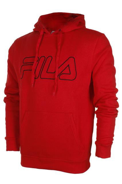 Fila フィラ ファッション トップス Fila Uomo Delineato Embroidegrey Logo Tasca Frontale Pesante Cappuccio Pileの通販はau Wowma ワウマ Ocストア 商品ロットナンバー