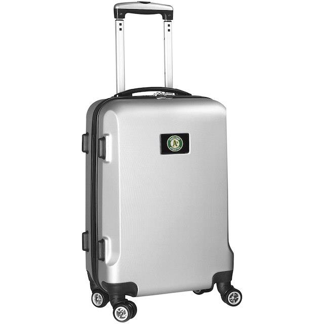 【超特価】 Denco デンコ スポーツ用品 Oakland Athletics Silver 20 Hardcase Rolling Bag, いつもショップ c7adc430