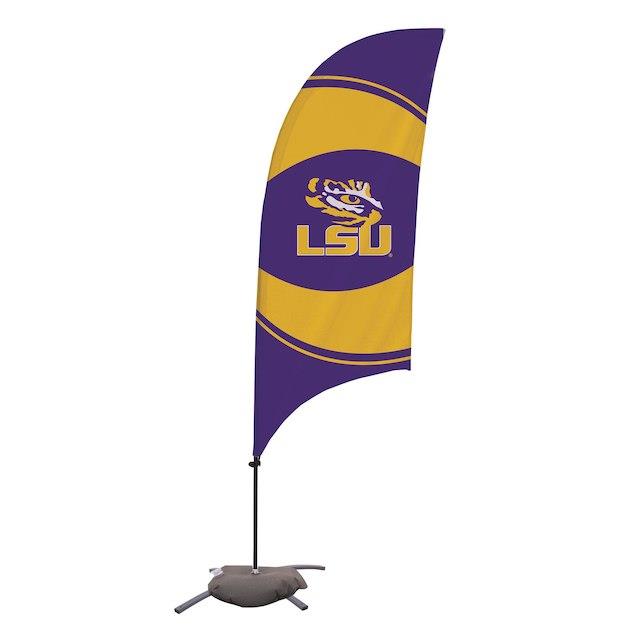 人気アイテム Victory Corps. ビクトリー コープス スポーツ用品 LSU Tigers 7.5 Swirl Razor Feather Flag with Base, 【期間限定!最安値挑戦】 92b4a0b2