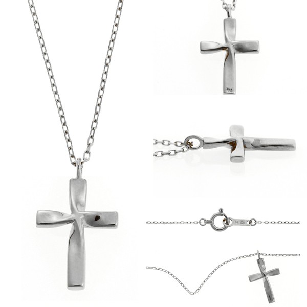 公式 プラチナ クロス ネックレス メンズ シンプル Pt900 850 大人 十字架 Cross Necklace ジュエリー ペンダント プレゼント 彼氏 男性用 新しいコレクション Bayounyc Com