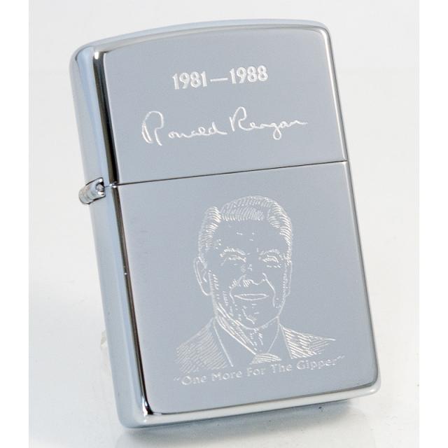 良品まとめ売り アメリカ合衆国 1993年製 第40代大統領 ハイポリッシュクローム ハイポリッシュクローム ジッポーライター ロナルド レーガン ジッポーライター 通販 Zippo 直営店舗