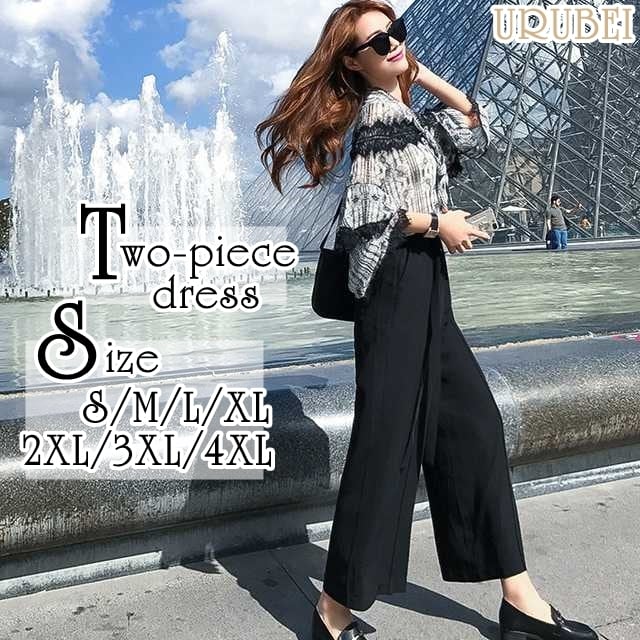 限定セール 春新作トップスレディース 結婚式のパンツドレス 結婚式のパンツスタイル レディース パンツ ドレス 大きいサイズ 袖あり パンツ ドレス 店長大暴走 クリアランスsale