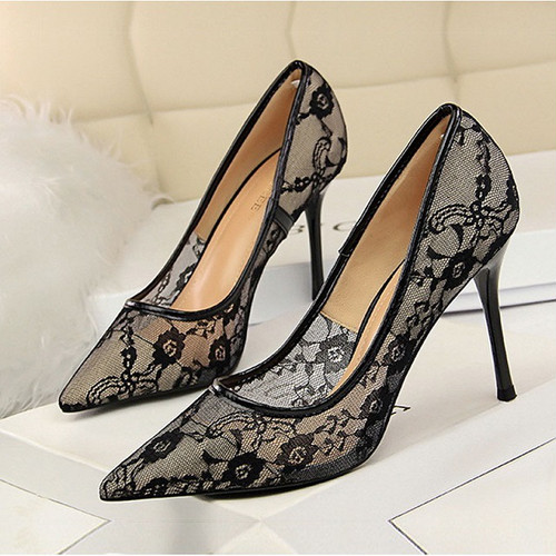 魅力的な パンプス ハイヒール ピンヒール ポインテッドトゥ レース きれいめ エレガント 大人可愛い 小さいサイズ 大きいサイズ ドレス小物 結婚 アウトレット送料無料 Www Icamek Org