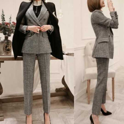 最先端 スーツ セットアップ レディース テーラードジャケット スラックス 2ピース 上下セット お洒落 カジュアル こなれ 大人かわいい きれいめ 絶妙 Www Iacymperu Org