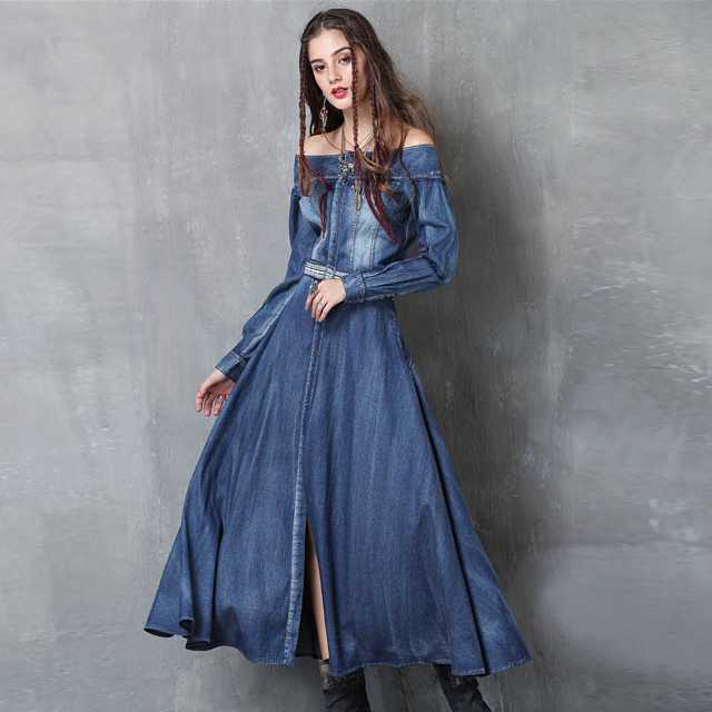 高質で安価 秋のワンピース 秋 レディース 秋 トップス デニム ロングワンピース デニム ワンピース ワンピースドレス 春ワンピース 夏ワンピース マ ランキング入賞商品 Www Iacymperu Org