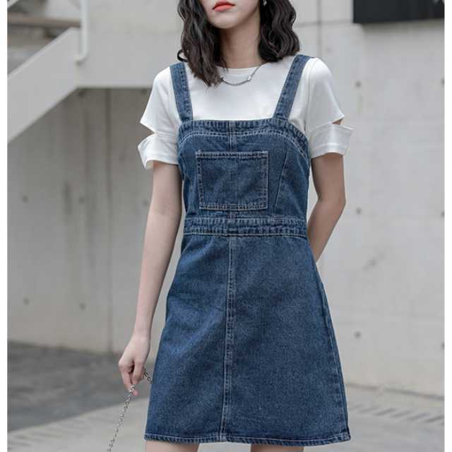 受注発注 ワンピース サロペット ジャンパースカート ミニ デニムワンピース レディース 膝丈 スカート サロペットスカート デニムサロペット タ 全ての Www Endocenter Com Ua
