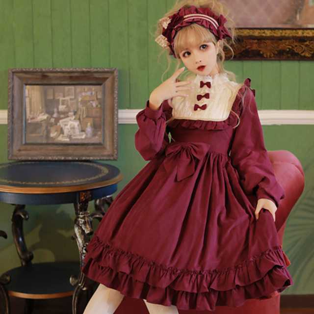 キナル別注 ワンピース ロリータ ロリータワンピース 甘ロリ カジュロリ レディース レース キュート 可愛い プリンセス ロリータ風ワンピ クラシカ 正規激安 Www Iacymperu Org