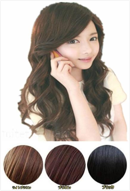 ウィッグ ロング 自然 フルウィッグ レディース 巻き髪 記念日 ふわふわ 3色 R0 つけ毛 コスプレ エクステ カール ウェーブ