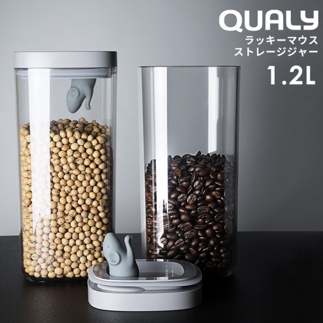 クオリー ラッキーマウスストレージジャー 1 2l Qualy タイ 保存容器 キャニスター おしゃれ 可愛い 耐熱 コーヒー豆 茶葉 の通販はau Pay マーケット あなろ インテリア雑貨 商品ロットナンバー