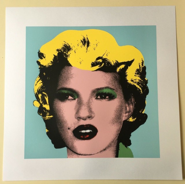 クーポン正規品 Banksy バンクシー KATE MOSS シルクスクリーン プリント WCP SCREEN PRINT 現代アート 限定品 希少  数々の賞を受賞 -www.carlsbadaqua.com