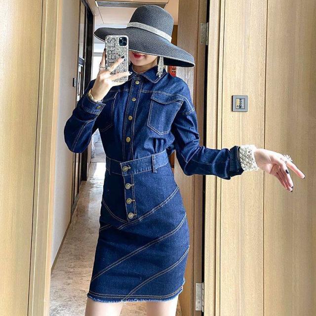 人気商品再入荷 デニムジャケット ジャケット ツーピース デニムスカート ミニ丈 ミニスカート デニム レディース ブランドおしゃれ Farmerscentre Com Ng