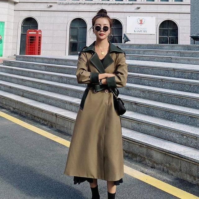 ランキング１位受賞 チェスターコート トレンチコート レディース トレンチコート ロングコート 大きいサイズ ツートンカラー シンプル ロング丈 レディース 50 Off Farmerscentre Com Ng