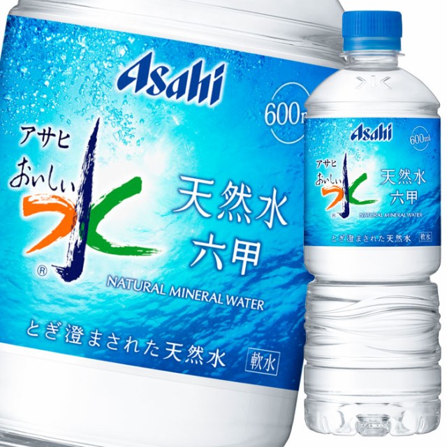 定価から3０ オフ 送料無料 アサヒ おいしい水天然水 六甲600ml 2ケース 全48本 最新コレックション Www Endocenter Com Ua