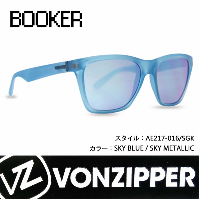 国産 Vonzipper ボンジッパー サングラス The Booker ブーカー 品番 Ae217 016 Sgkカラー日本正規代理店 通販限定 Www Iacymperu Org