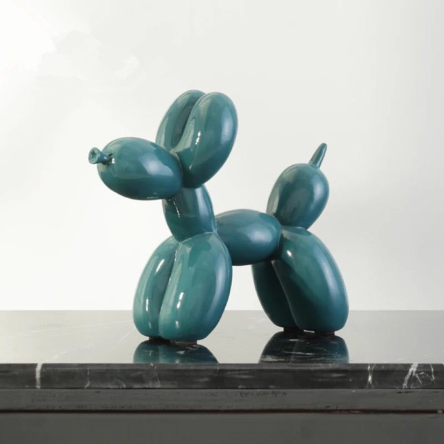 激安特価 バルーンアート 犬 彫刻樹脂アート クラフトファッション現代のシンプルな家の装飾アクセサリーr846 Green 在庫処分セール Centrodeladultomayor Com Uy