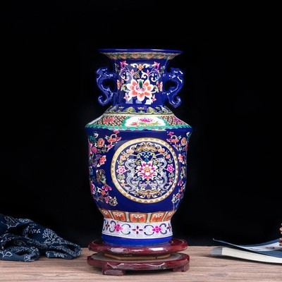 代引不可 レトロ景徳鎮アンティーク古代エナメル中国セラミック花瓶ホームオフィス装飾磁器花瓶r16 Multi 格安即決 Arnabmobility Com