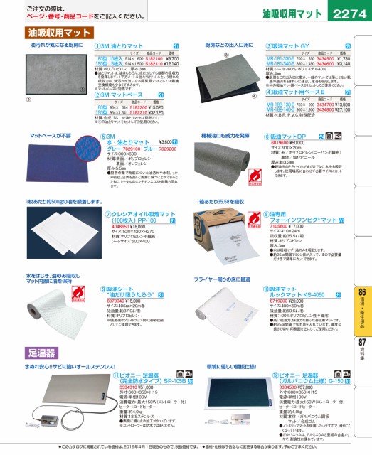 お1人様1点限り ３ｍ 油とりマット ６０型 １０枚入 ９１４ ６００ 2274 01 人気特価激安 Schoolgate Cc