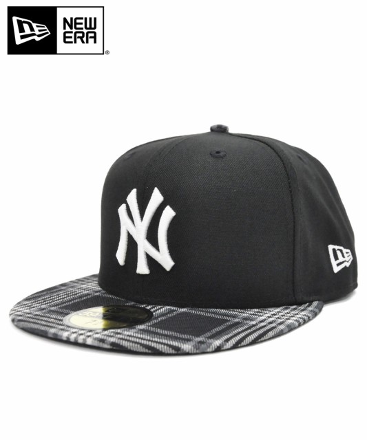 New Era ニューエラ キャップ 59fifty タータンチェック ヤンキース