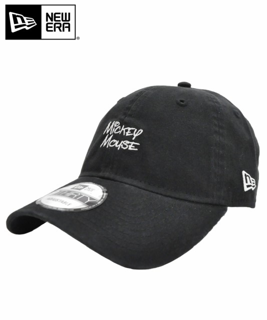 New Era ニューエラ キャップ 9thirty クロスストラップ ディズニー ミッキーマウス サイン ブラック ホワイト メンズ ローキの通販はau Wowma ワウマ Donoban 商品ロットナンバー