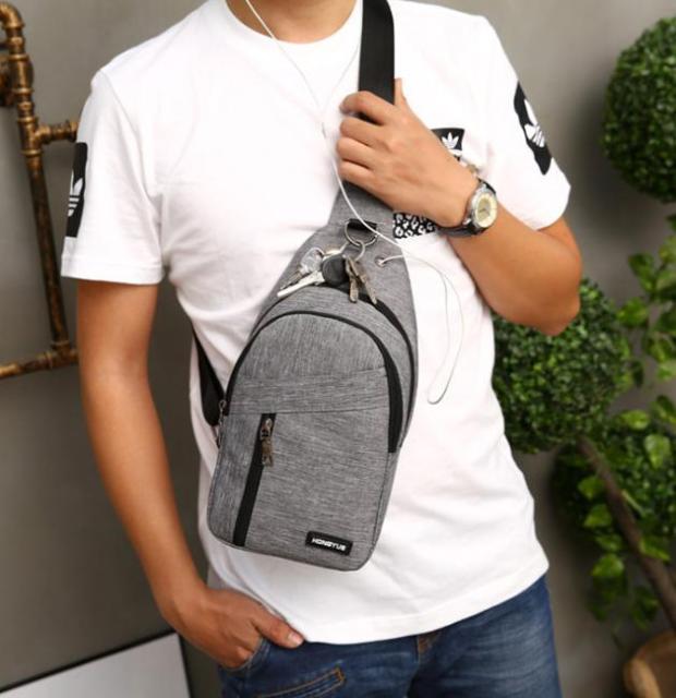 お1人様1点限り ボディバッグ ボディーバッグ ショルダーバッグ メンズ バッグ 鞄 かばん おしゃれ カジュアル グレー イヤホン穴 工場直送 Www Theitgroup It
