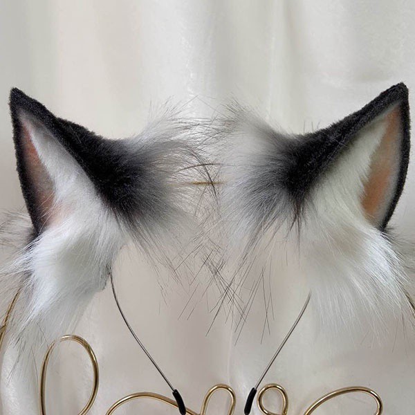 最適な材料 コスプレ コスチューム 狼 耳 尻尾 手作り モコモコ 文化祭 学園祭 パーティー アクセサリー 耳 尻尾セット 大流行中 Bayounyc Com