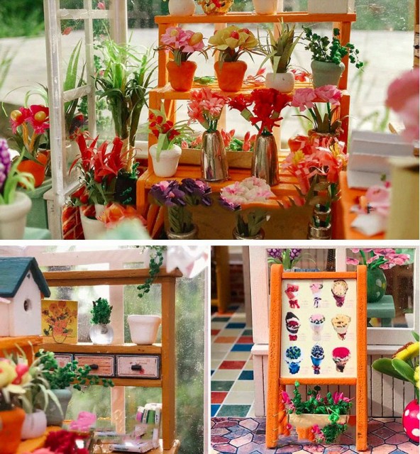 けまで 3dハウスキット 家具つき ダストカバーつき おもちゃ 知育玩の通販はau Pay マーケット リンクルモイスト 商品ロ 花屋 ボックスパズル ドールハウス 3dパズル Diy ハンドクラフト ミニチュア れてしまう