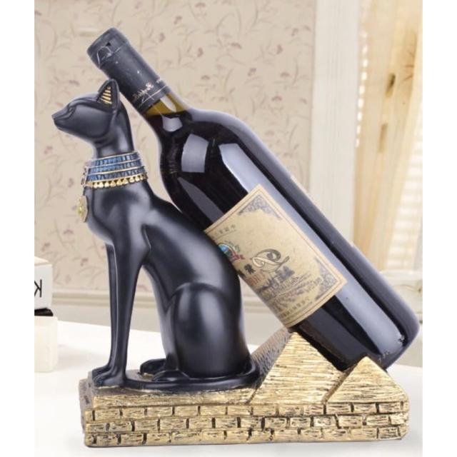 最新情報 ワインラック おしゃれ 猫 エジプト バステト ワインボトル 置き 公式の Pluri Elles Mb Ca