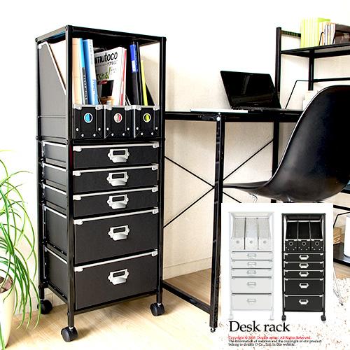 楽天 チェスト 引き出しワゴンチェスト 多段 キャスター付き 5段 いっぱい リビング デスク 書類 小物 収納 収納棚 スリム ラック ワゴン 業務 楽天1位 Nfsecurity Ca