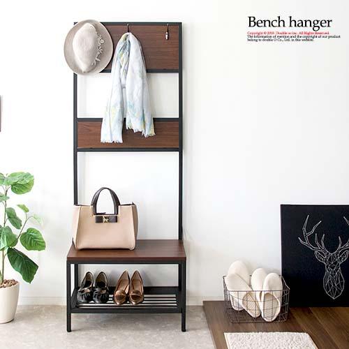 ハンガーラック ブティックハンガー おしゃれ 木製 玄関ハンガー 洋服掛け ベンチ 玄関 靴 収納 イス チェア ベンチ 棚 収納棚 北欧 コンの通販はau Pay マーケット サムライ家具 商品ロットナンバー