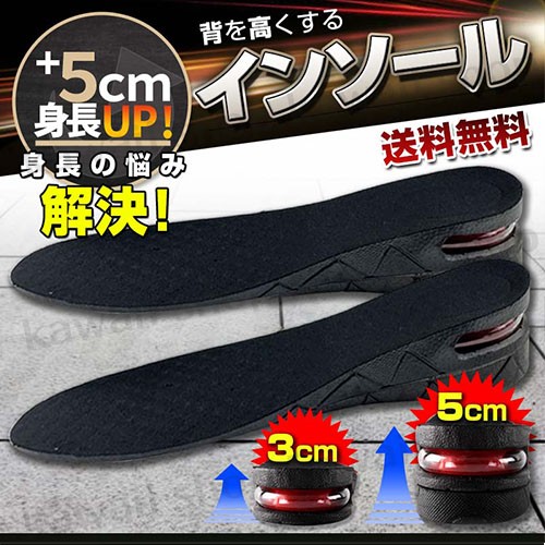 衝撃吸収 3cm 5cm 身長アップ 身長up シークレット クッション 中敷き インソール シークレットシューズ 衝撃吸収 3cm 5cm 身長アップ 身長up シークレット クッション 中敷き インソール シークレットシューズ