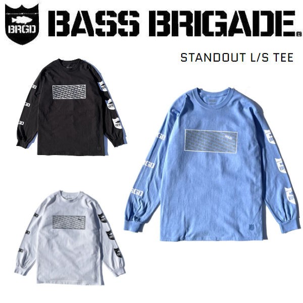 お洒落無限大 Bass Brigade バスブリゲード 21春夏 Standout L S Tee メンズ ロングスリーブ Tシャツ 長袖 防縮加工 アウトドア フィッシング 釣 人気商品再入荷 Capadei Org Py