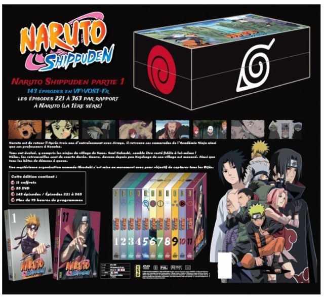 ナルト Naruto 疾風伝 Tv版 1 143話 アニメ Dvd 送料無料 Cafe Galleri No