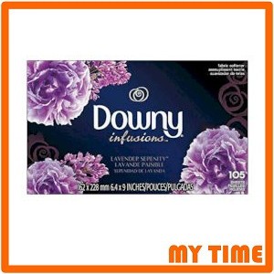 Downy ウルトラダウニー 乾燥機用柔軟仕上げシート インフュージョン ラベンダーセレニティ 105枚の通販はwowma ワウマ My Time 商品ロットナンバー 374820318