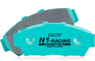 projectμ プロジェクトミュー ブレーキパット N1-Racing 大注目 フロント NF店 F166 【残りわずか】