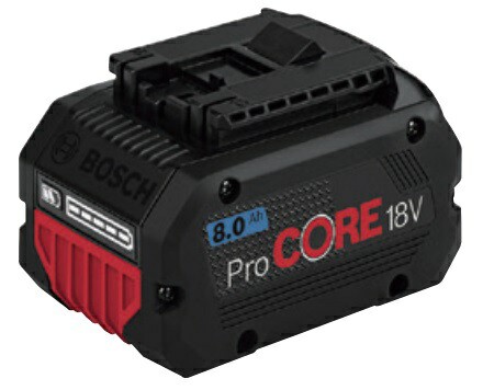 ボッシュ 18V リチウムイオンバッテリー ProCORE18V8.0 充電残量インジケーター付 ProCORE18V 8.0Ah ProCORE18V8.0Ah BOSCH ◎