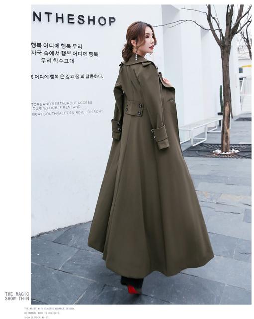 レッド ロングコート 冬 カーキ ブラック 黒 春 秋の通販はau Pay マーケット Evergreen エバーグリーン レディース 冬 超 ロングコート トレンチコート レディース 冬 ステンカラーコート レディース てはご