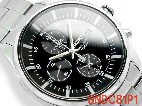 新作在庫あ セイコー クロノグラフ 腕時計 SNDC81P1の通販はau PAY マーケット - 1MORE（ワンモア）｜商品ロットナンバー：441971836 クロノグラフ 逆輸入SEIKO Chronograph セイコー メンズ 格安定番