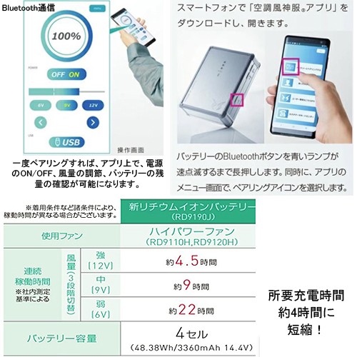 定番最安値 空調服 ファン バッテリーセット ベスト フラットファン チタン加工ベスト KU92142+RD9120H+RD9190J M〜5L 送料無料 サンエス 空調風神服の通販はau PAY マーケット - 衣料のサンマルト作業服祭り衣装 得価セール