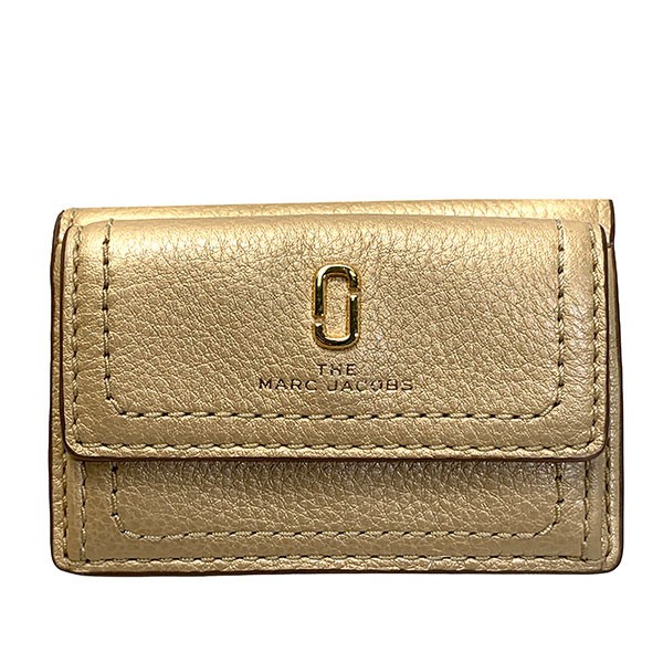 Saleセール マークジェイコブス Marc Jacobs 財布 折りたたみ財布 レディース アウトレット レザー 三つ折り財布 ミニ財布 M 710 ｺﾞｰﾙﾄ 保存版 Centrodeladultomayor Com Uy