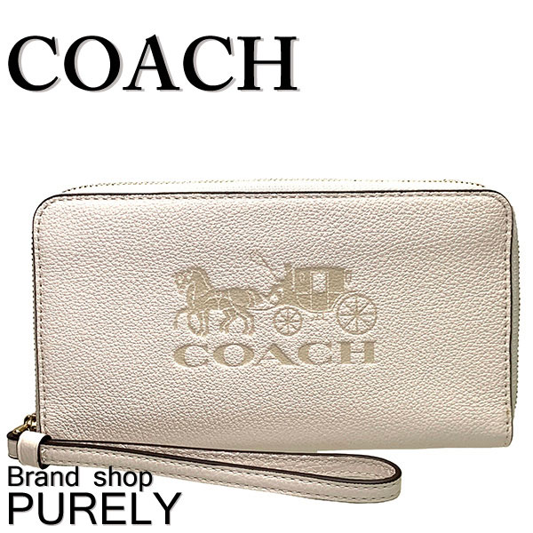 在庫限り コーチ Coach F75908 財布 長財布 レディース アウトレット レザー ラージ フォン リストレット F75908 Imchk ﾁｮｰｸ レディース Www 魅了 Www Centrodeladultomayor Com Uy