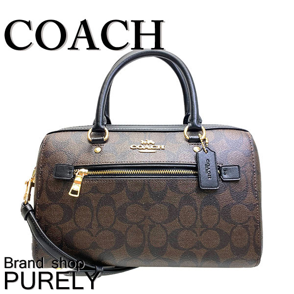 格安 コーチ F607 Coach バック ハンドバッグ レディース アウトレット レザー シグネチャー ローワン ボストンバッグ F607 Imaa8 ﾌﾞﾗ 限定製作 Startspeakingrussian Com