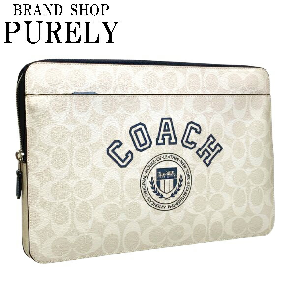 その他バッグ コーチ Coach バッグ Pcケース ラップトップケース メンズ アウトレット Pvcコーティングキャンバス レザー Cb857 Fcb857 Svuon チョー