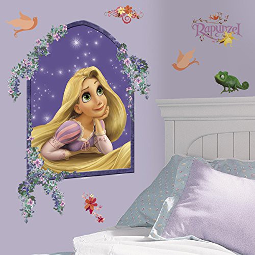 ディズニープリンセス ラプンツェル ウォールステッカー 壁紙 並行輸入品 Roommates Rmk1525gm Wall Decal Multi Glidanow Co Il