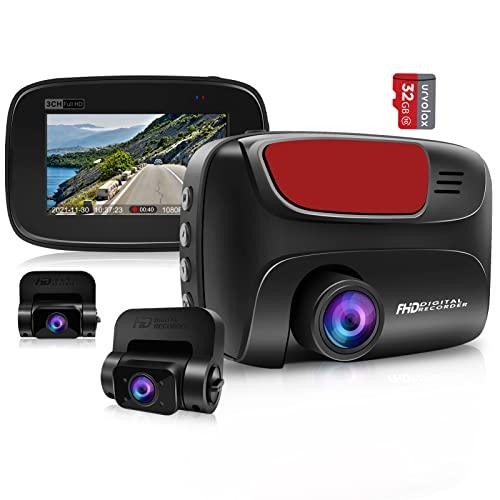 50 Off ドライブレコーダー 3カメラ 前後カメラ 車内360度全方位保護車内 カメラ リアカメラを本体から完全に分離式ドラレコ3カメラ同時撮影 春バーゲン