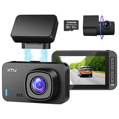 希少 ドライブレコーダー 前後カメラ 4k 800万画素 32 Sdカード付属 Xtu ドラレコ 170度広角 Sonyセンサー デュアル ドライブレコーダー Wifi 数量限定