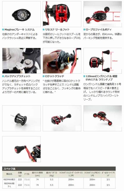 100%新品限定SALE ●ソルパラ SPXJ-B70MHTR/DTR タイラバ+アブガルシア レッドマックス3船 (右ハンドル)の通販はau PAY マーケット - バスメイトインフィニティ|商品ロットナンバー:386910330 人気超歓迎